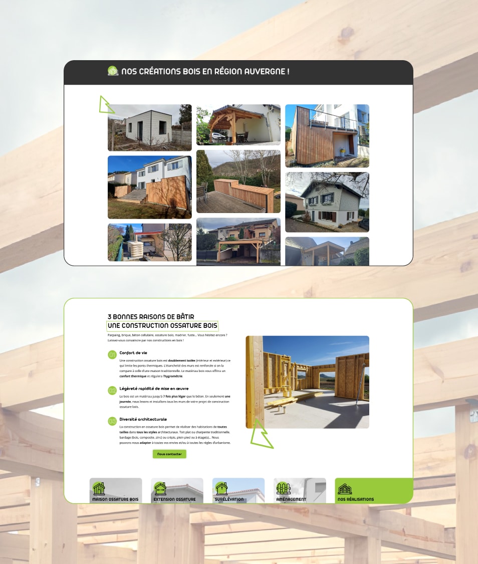Agence web digital clermont ferrand le dupplex auvergne client IB Creations03