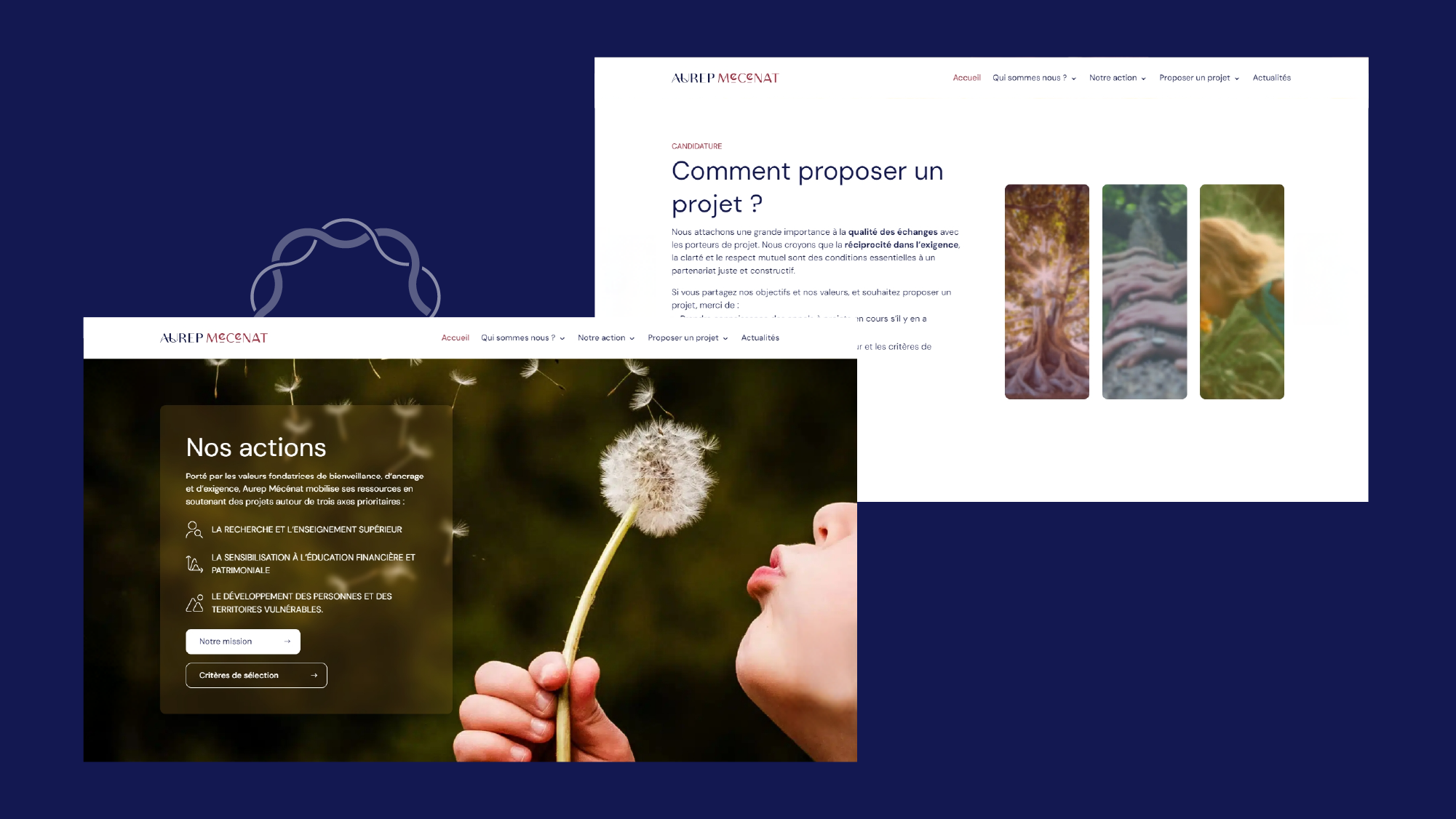 Agence web digital clermont ferrand le dupplex auvergne AUREP Mecenat 4