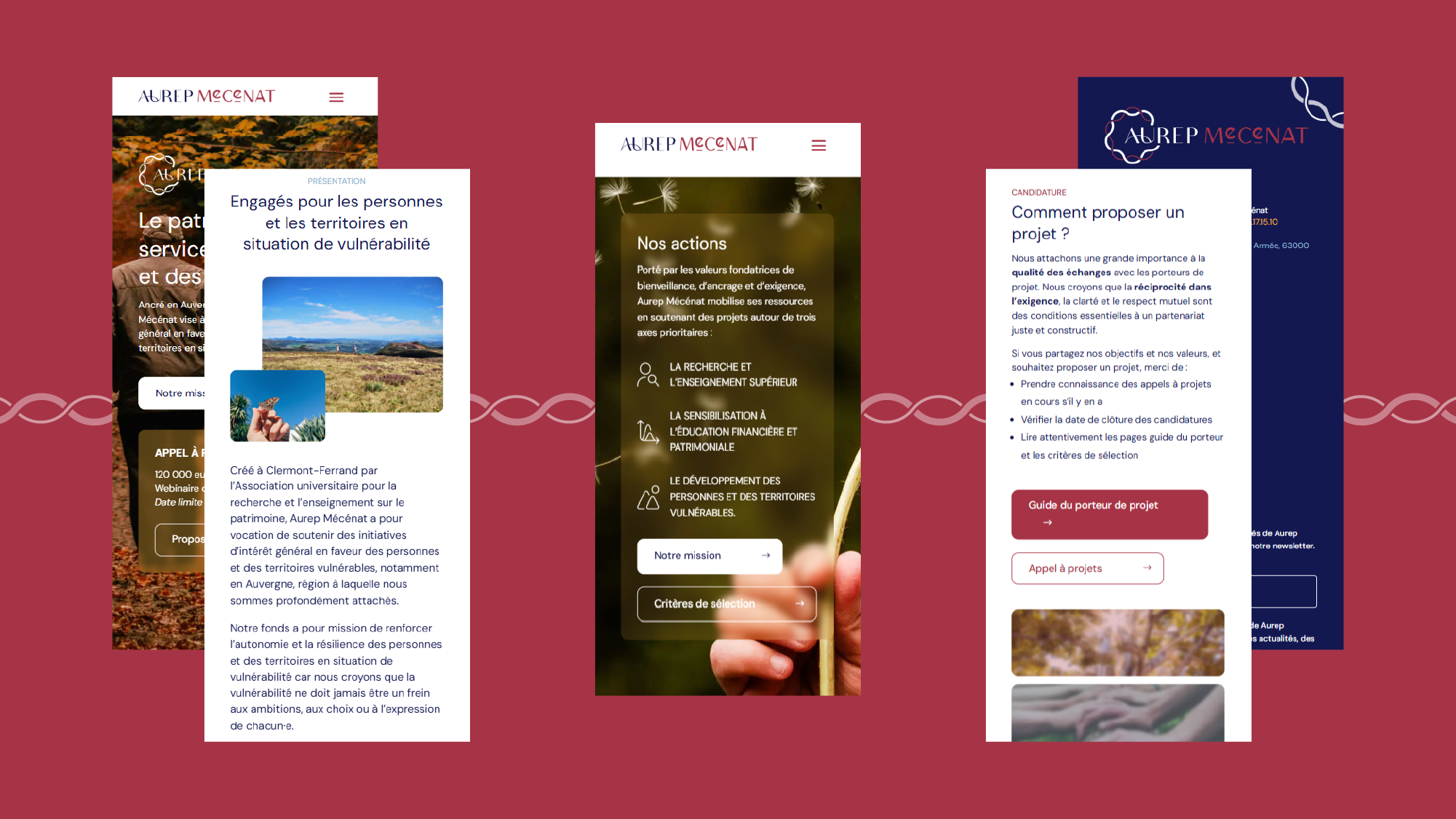 Agence web digital clermont ferrand le dupplex auvergne AUREP Mecenat 5