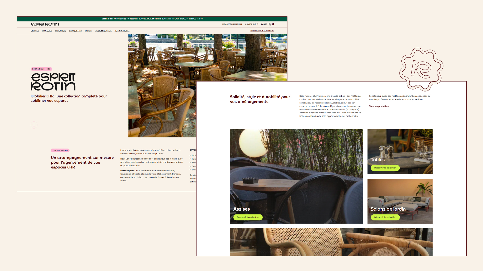 Agence web digital clermont ferrand le dupplex auvergne Esprit Rotin 4